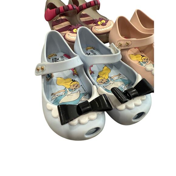Mini Melissa Lot Size 7 (Fits 6) 8 Pairs + Barbie Grendene Jelly Shoes Bundle - Picture 16 of 16